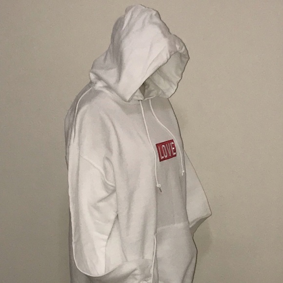 WHiTE ❤️LOVE THE HOODiE ❤️ ViP LiMITED EDiTiON - Picture 3 of 8